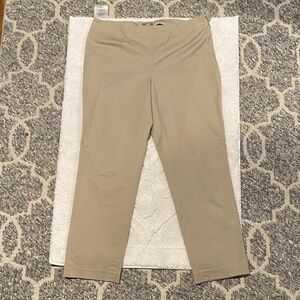 J. Jill Khaki Trousers